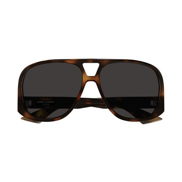 NEW SL652/F SOLACE 002 SAINT LAURENT SUNGLASSES WOMEN AVIATOR HAVANA EYE… - Picture 3 of 4